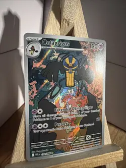 2025 Pokemon Cofagrigus SV: White Flare 123/86 Holo Illustration Rare NM-MT Look - Image 4