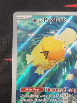 Pokemon TCG Misty's Psyduck IR Destined Rivals English - 193/182 Fresh - Image 5