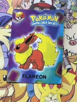 Pokemon Vintage Pocket Monsters Vending HOLO Prism Sticker 1998 Nintendo Japan - Image 3