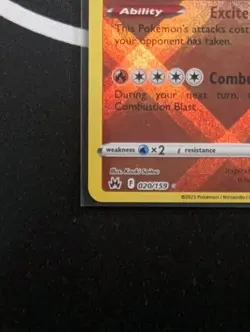 Radiant Charizard 20 Crown Zenith Crosshatch Holo Radiant Rare - Pokemon TCG - Image 5