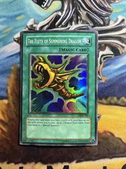 FOILSHIFT MISPRINT Yugioh The Flute of Summoning Dragon SDK-042 - Image 1