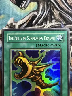 FOILSHIFT MISPRINT Yugioh The Flute of Summoning Dragon SDK-042 - Image 2