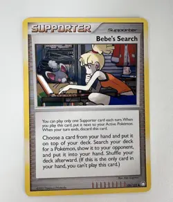 Bebe’s Search 109/123 Cosmos Regular - Pokemon Card - Mysterious Treasures LP - Image 1