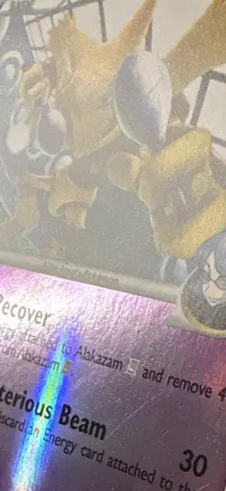 Alakazam E4 LV.56 Reverse Holo SP Diamond & Pearl 36/111 Pokemon Card LP - Image 3