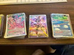 Lot of Dragonball z card game cards - Image 1