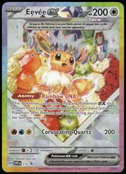 Pokemon Eevee ex Promo SV: Scarlet & Violet Promo Cards 174 NM Holofoil - Image 1