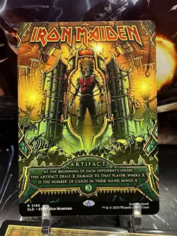 MTG | Iron Maiden (2185) [Secret Lair Iron Maiden] NF - Image 1