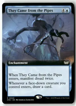 They Came from the Pipes (Extended Art) R 45 Non-Foil NM MTG Commander: Duskmour - Image 1