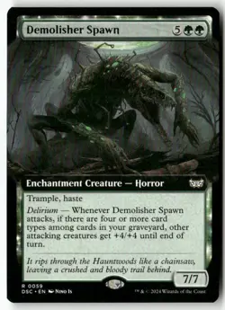 Demolisher Spawn (Extended Art) R 59 Non-Foil NM MTG Commander: Duskmourn - Image 1