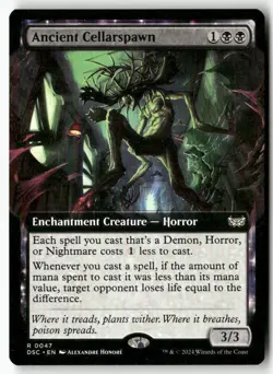 Ancient Cellarspawn (Extended Art) R 47 Non-Foil NM MTG Commander: Duskmourn - Image 1