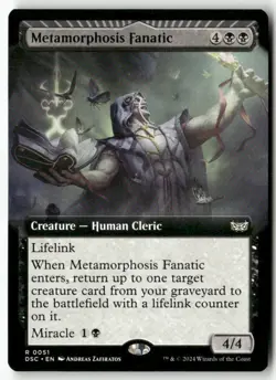 Metamorphosis Fanatic (Extended Art) R 51 Non-Foil NM MTG Commander: Duskmourn - Image 1