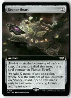 Seance Board (Extended Art) R 67 Non-Foil NM MTG Commander: Duskmourn - Image 1