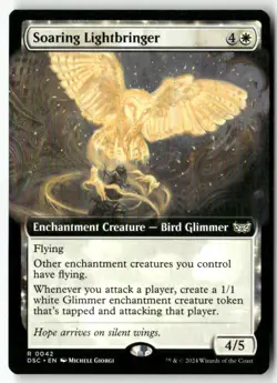 Soaring Lightbringer (Extended Art) R 42 Non-Foil NM MTG Commander: Duskmourn - Image 1