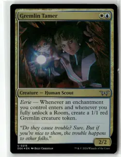 Gremlin Tamer 215 Foil MTG Duskmourn Magic - Image 1