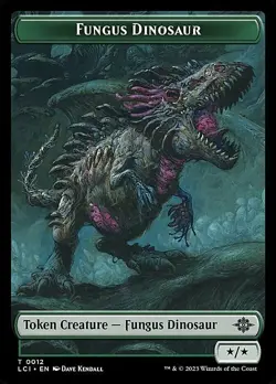 Magic The Gathering MTG FUNGUS DINOSAUR The Lost Caverns of Ixalan NM Near Mint - Image 1
