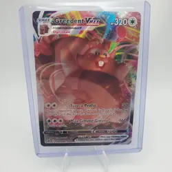 Greedent VMAX - 218/264 - Pokemon Fusion Strike Sword Shield Ultra Rare Card LP - Image 3