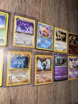 Vintage Pokemon 1st Edition Team Rocket Card Lot WOTC 1999 Holo & Rare (17) - Image 4