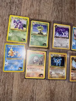 Vintage Pokemon 1st Edition Team Rocket Card Lot WOTC 1999 Holo & Rare (17) - Image 5