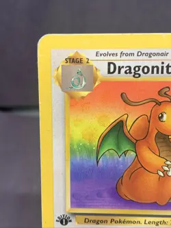 Pokemon TCG 1st Edition Fossil Set Dragonite & Moltres Non Holo Rare WOTC VTG - Image 4
