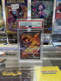PSA 10 Team Rocket's Moltres ex 229/182 Pokemon Destined Rivals UPC Stamped 2025 - Image 1