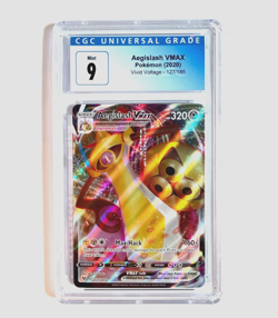 Aegislash Vmax 127/185 2020 Pokemon Vivid Voltage Holo Graded Slab Mint - CGC 9 - Image 1