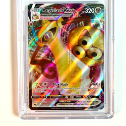 Aegislash Vmax 127/185 2020 Pokemon Vivid Voltage Holo Graded Slab Mint - CGC 9 - Image 3