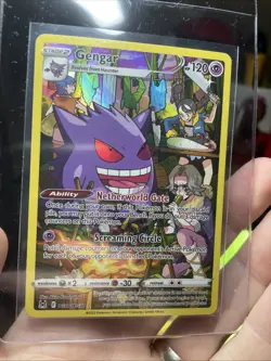 Pokemon TCG Lost Origin Trainer Gallery Gengar #TG06/TG30 Ultra Rare, Mint Alt - Image 1