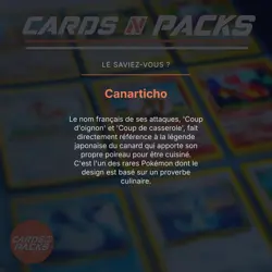 Carte Pokemon Canarticho 27/102 Set de base Edition 1 PSA 9 - Image 4