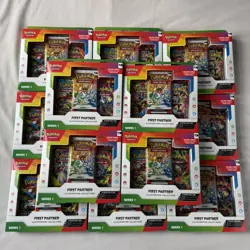 x 13 Pokemon TCG First Partner Illustration Collection Series 1 - Sealed ✅ - Image 1