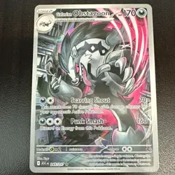 Pokemon TCG Galarian Obstagoon 245/217 ASC Rare Stage 2 Hero 170HP English - Image 1
