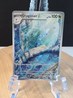 Dragonair 181/165 IR, Scarlet & Violet 151, Full Art Holo, Pokemon TCG, NM - Image 1