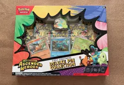 Pokemon TCG: Ascended Heroes First Partners Deluxe Pin Collection x 2 brand new - Image 1