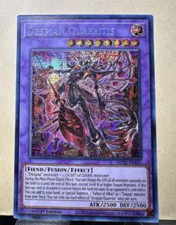 Yugioh Despian Quaeritis MP22-EN141 Prismatic Secret Rare 1st Edition Near Mint - Image 1