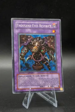 Yugioh Thousand-Eyes Restrict MC1-EN004 Secret Rare Limited Edition NM- LP+ - Image 1
