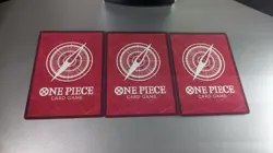 One Piece Leader Card Lot Op13-001 Op13-002 Op13-004 Luffy Sabo Portgas Ace - Image 2