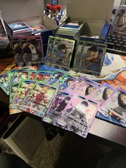 Lot Of Srs And Lower Bulk Cards Solo Leveling Union Arena - Image 1