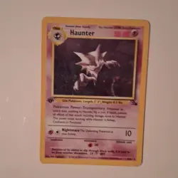 Pokemon Haunter 6/62 Base Set Holo Card Lot of 5 Wizards 1999 English - Image 3