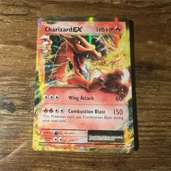 Pokemon Charizard EX Ultra Rare Full Art Holo Card 12/108 Evolutions 180 HP - Image 1