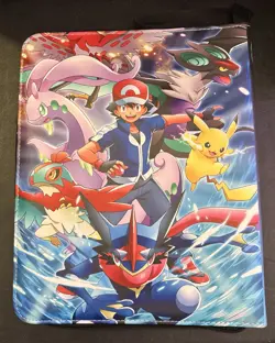 Pokemon Card Holder Binder - Ash, Pickachu, And More - Image 2