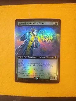 Bugenhagen, Wise Elder (Extended Art) Commander: Final Fantasy Foil - Image 1