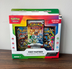 Pokemon TCG First Partner Illustration Collection Series 1 New Sealed - Image 1