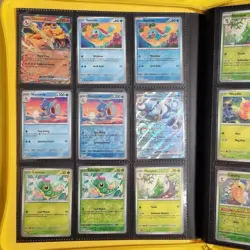 Pokemon 151 Master Base Set 2023 TCG English Almost Complete With Binder - Image 2