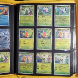 Pokemon 151 Master Base Set 2023 TCG English Almost Complete With Binder - Image 3