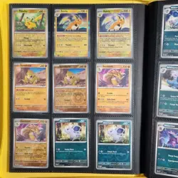 Pokemon 151 Master Base Set 2023 TCG English Almost Complete With Binder - Image 5