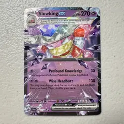 4x NM-Mint Slowking ex - 086/193 - Double Rare Pokemon Paldea Evolved - Image 1