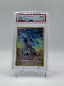 2023 Pokemon Absol GG16/GG70 Crown Zenith Galarian Gallery Full Art Holo PSA 10 - Image 1