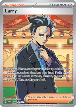 LARRY 235/182 ULTRA RARE PARADOX RIFT POKEMON LIGHTLY PLAYED - Image 1