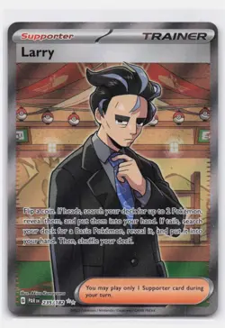 LARRY 235/182 ULTRA RARE PARADOX RIFT POKEMON LIGHTLY PLAYED - Image 2