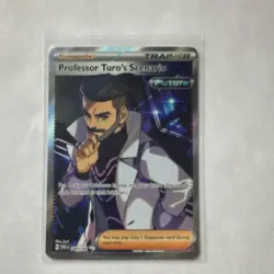 Pokemon Professor Turo's Scenario Ultra Rare Holo SV04 Paradox Rift 240/182 - Image 1