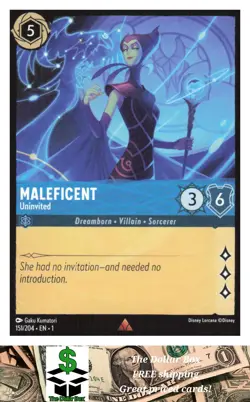 The First Chapter #151/204 Maleficent - Disney Lorcana - Image 1